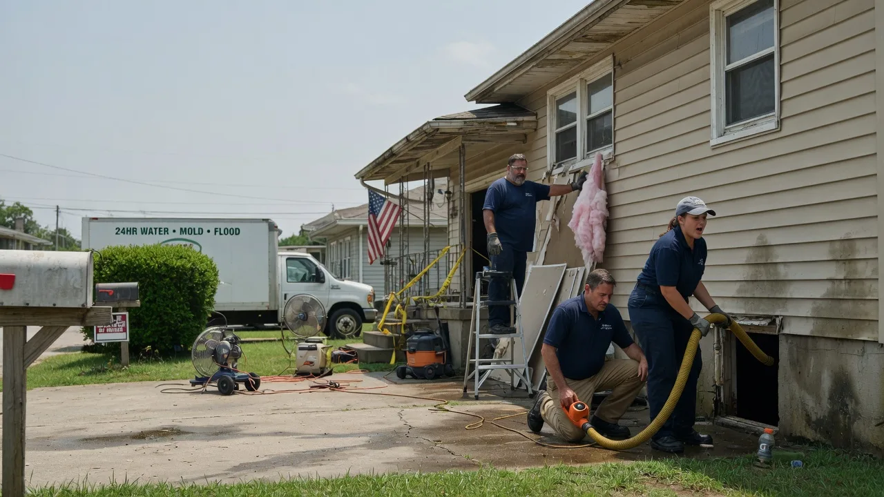 Water Damage Repair in Dickson, TN near me
